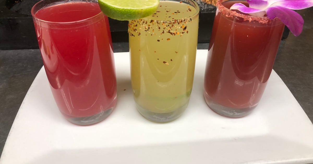 Margarita Flight3 FLAVORS Mother's Day 2020 Tapatio Mexican Grill