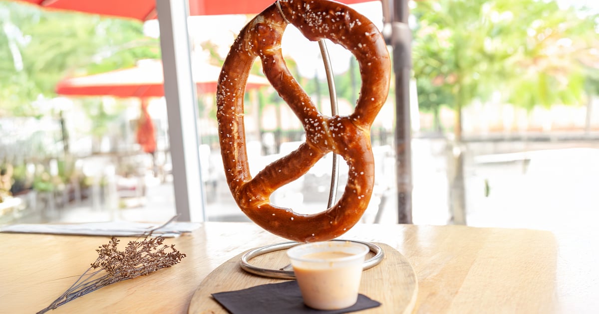 Giant Pretzel - The Barley Beach House - American Restaurant in