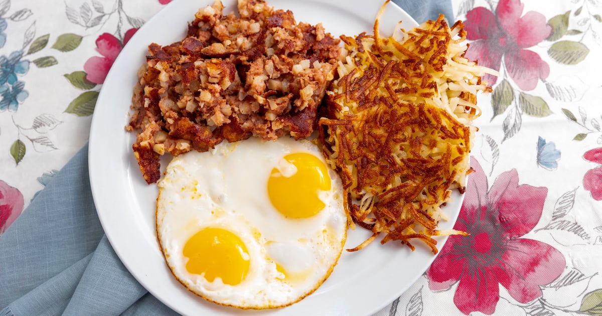 Corned Beef Hash Breakfast Menu Kimmie's Coffee Cup Coffee Shop in CA