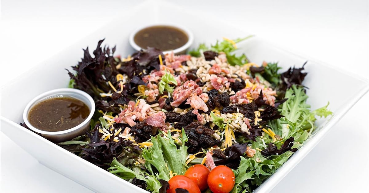 Hideaway Salad Food Menu Fish Tales Restaurant in Flowery Branch, GA