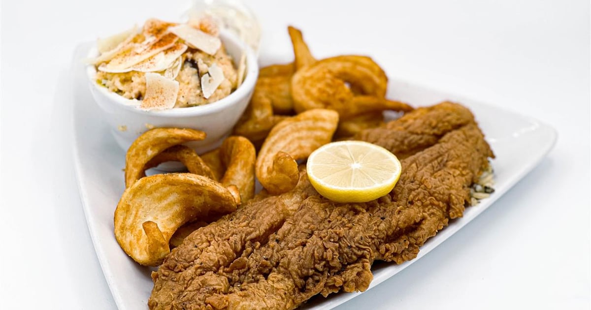 Gulf Grouper Food Menu Fish Tales Seafood Restaurant in Flowery