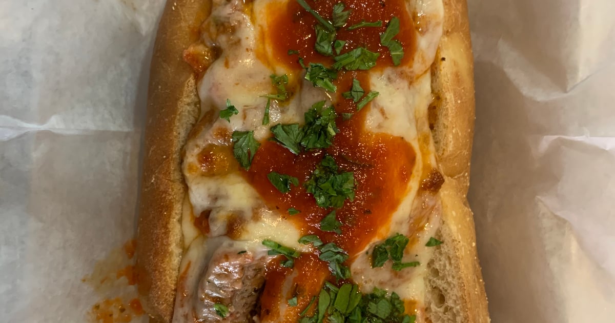 Eggplant Parm Hero Menu Napolitano's Brooklyn Pizza Restaurant in RI