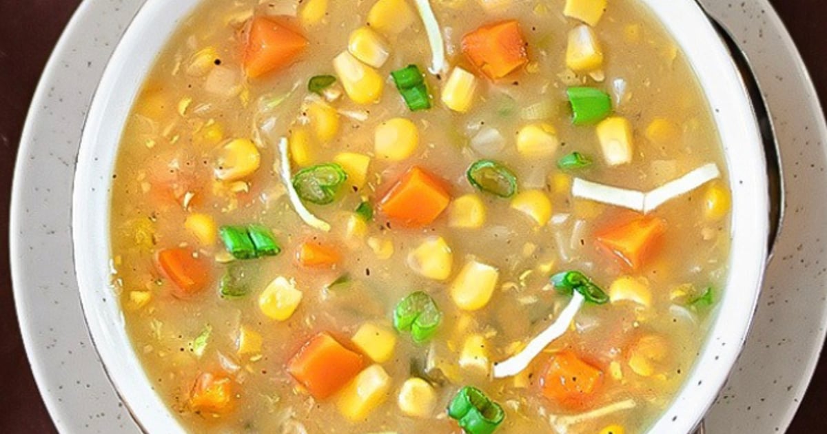 16. Vegetable Corn Soup - Main - Minerva Indian Cuisine - Indian ...