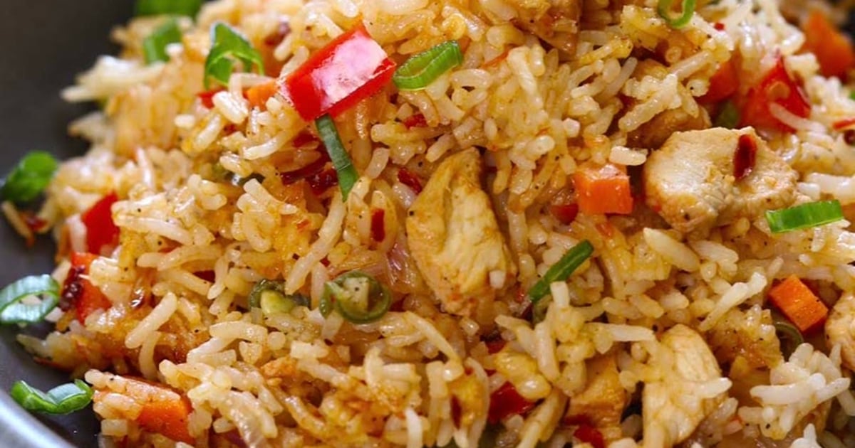 Indian Chicken Fried Rice (Chicken Chopper Rice) - Indiaphile