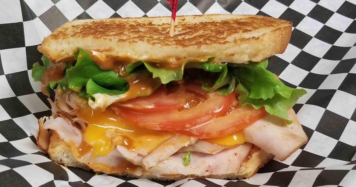 Chipotle Turkey Melt Lunch The Sumner Cafe and Catering Cafe in