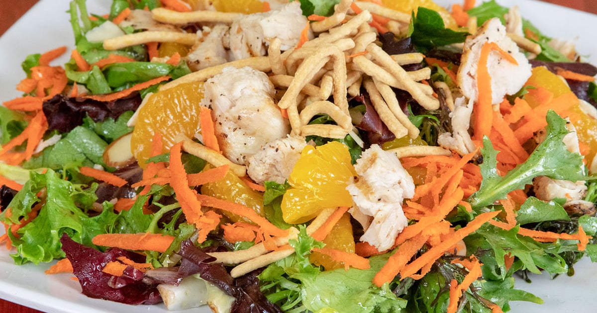Chinese Chicken Salad Lunch/Dinner Allegra California Cafe