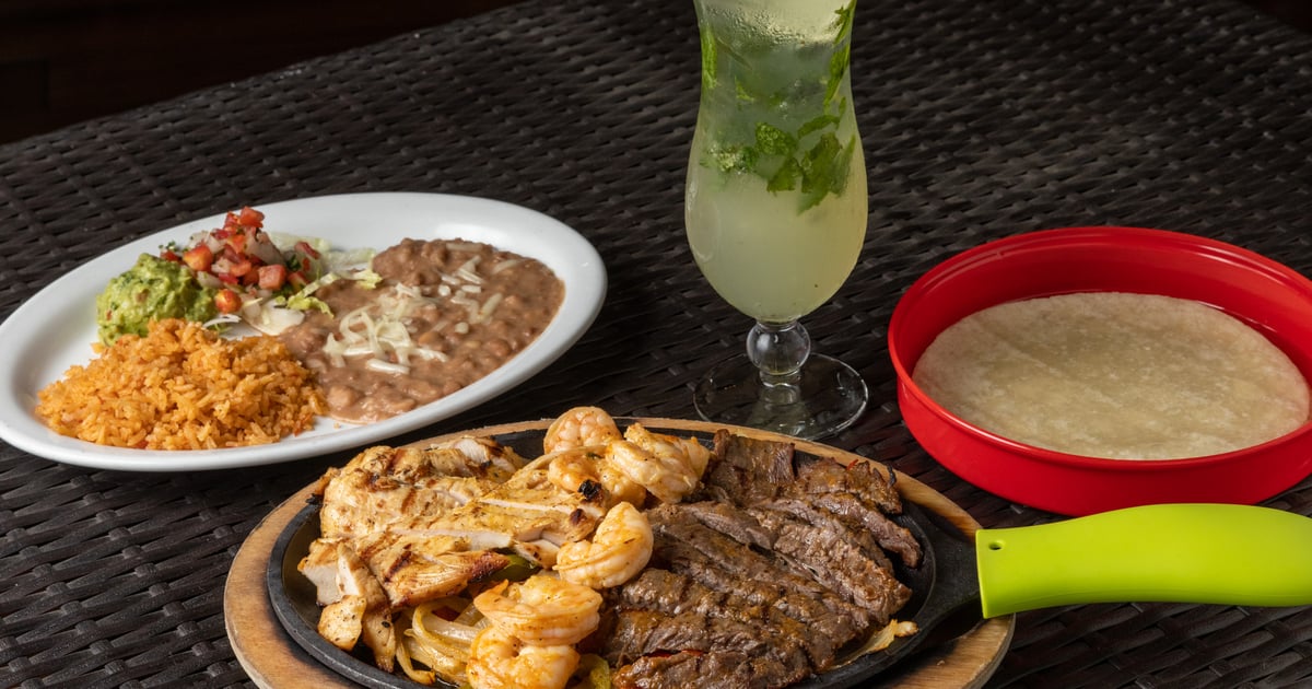 Fajitas El Patron - Temporary Menu - Elvira's Grill - Mexican ...