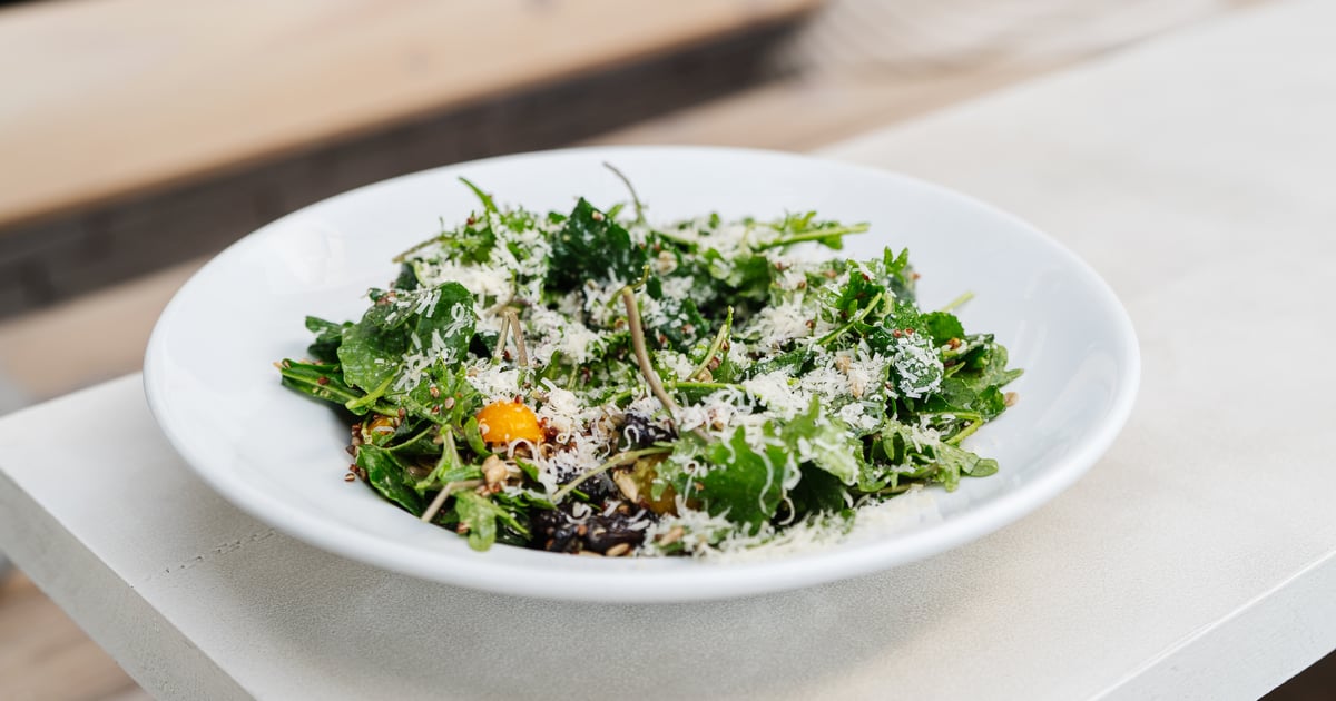 jidori chicken & kale salad Brunch The Hook & Plow American