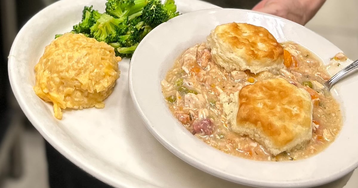 Chicken Pot Pie - Southern Charm Restaurant Blue Ridge