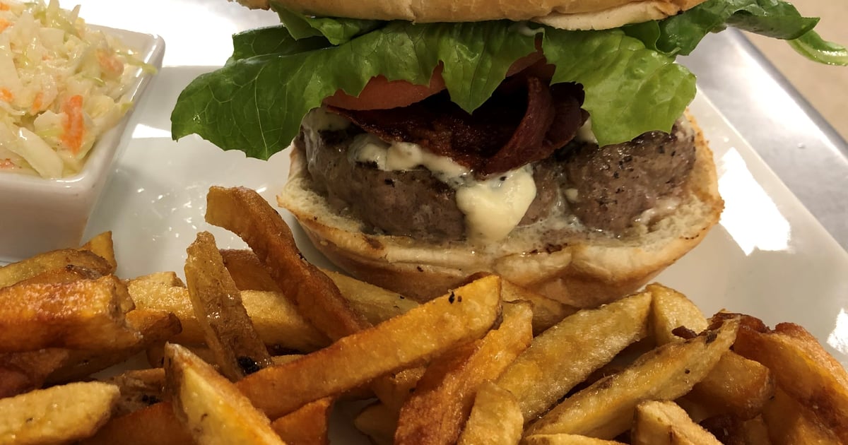 Black and Blue Burger - Dinners - Wilton House of Pizza - Pizza ...