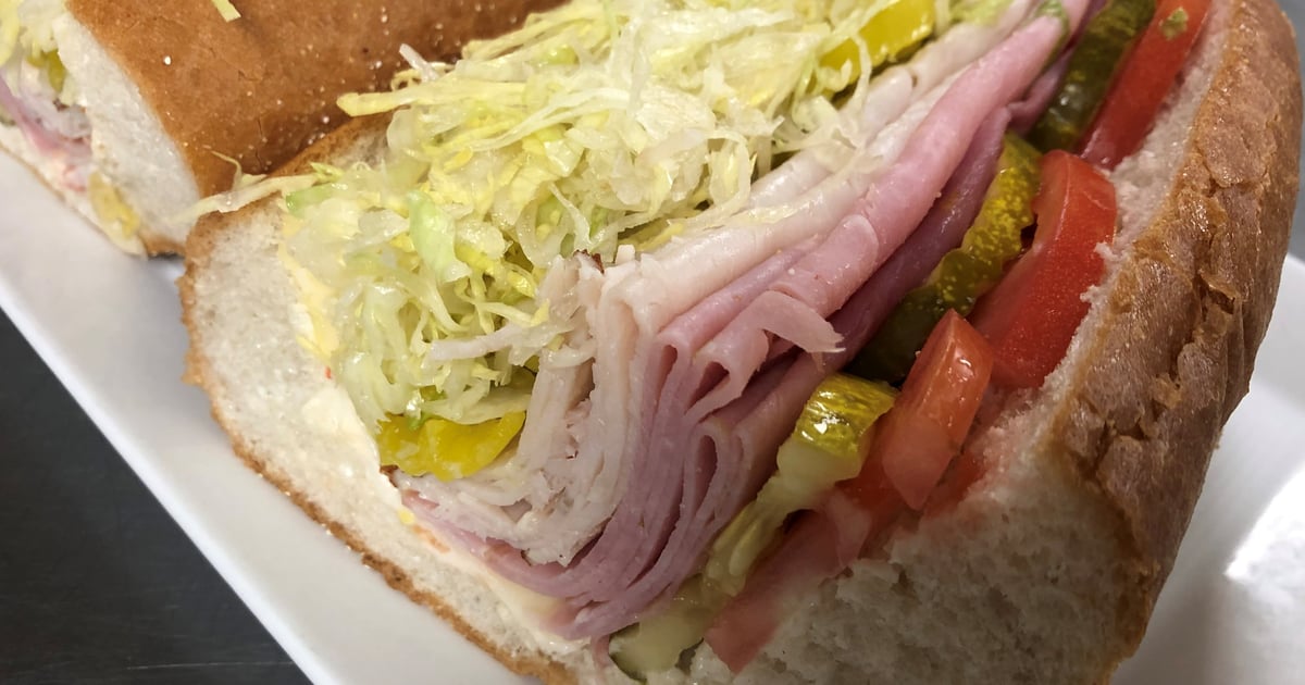 Baked Ham & Turkey Breast Subs Wilton House of Pizza Pizza