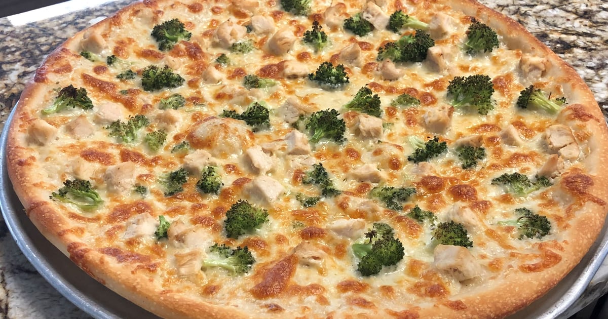 Chicken Broccoli Alfredo Pizzas & Calzones Wilton House of Pizza