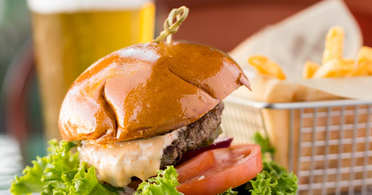 The Cast Iron Burger Lunch The Pan American Restaurant in CA