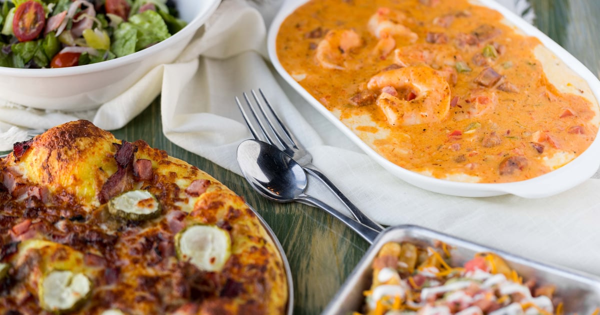 Shrimp N' Grits Dinner The Pan American Restaurant in CA