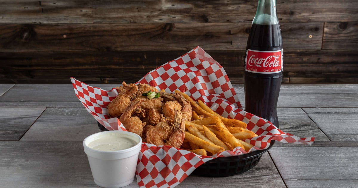 Fried Shrimp & Fries Full Menu Crab In A Bag Seafood Restaurant
