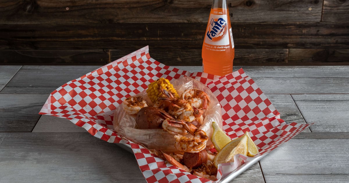 Peeled Shrimp Full Menu Crab In A Bag Seafood Restaurant in