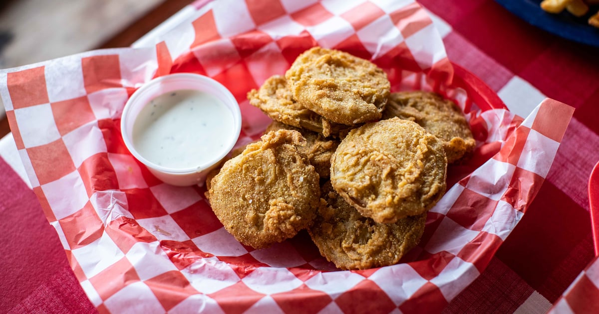 Fried Green Tomatoes Lunch Menu Texan Cafe & Pie Shop American