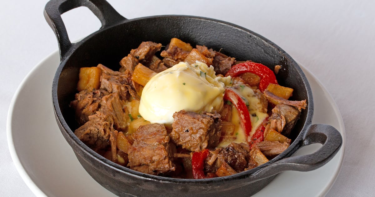 Slowroasted Brisket Skillet Brunch ViewHouse Eatery Bar & Rooftop