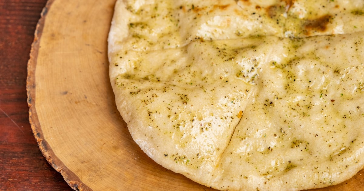 Garlic Bread Pizza - Bricks and Birch | Pizza Restaurant
