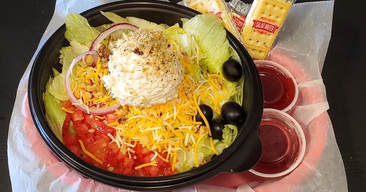 Chicken Salad Bowl Menu The Butcher Block Deli Deli in Covington, GA