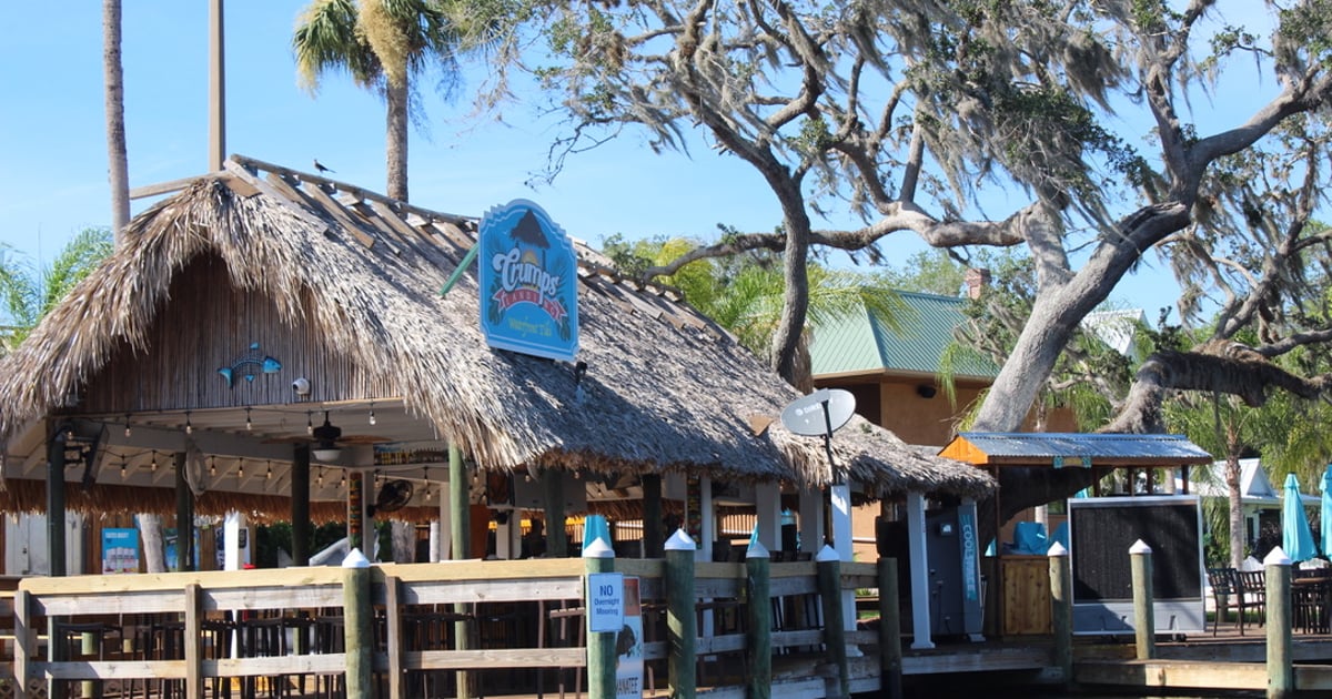 Menu Crumps Landing Waterfront Tiki Restaurant In Homosassa Fl