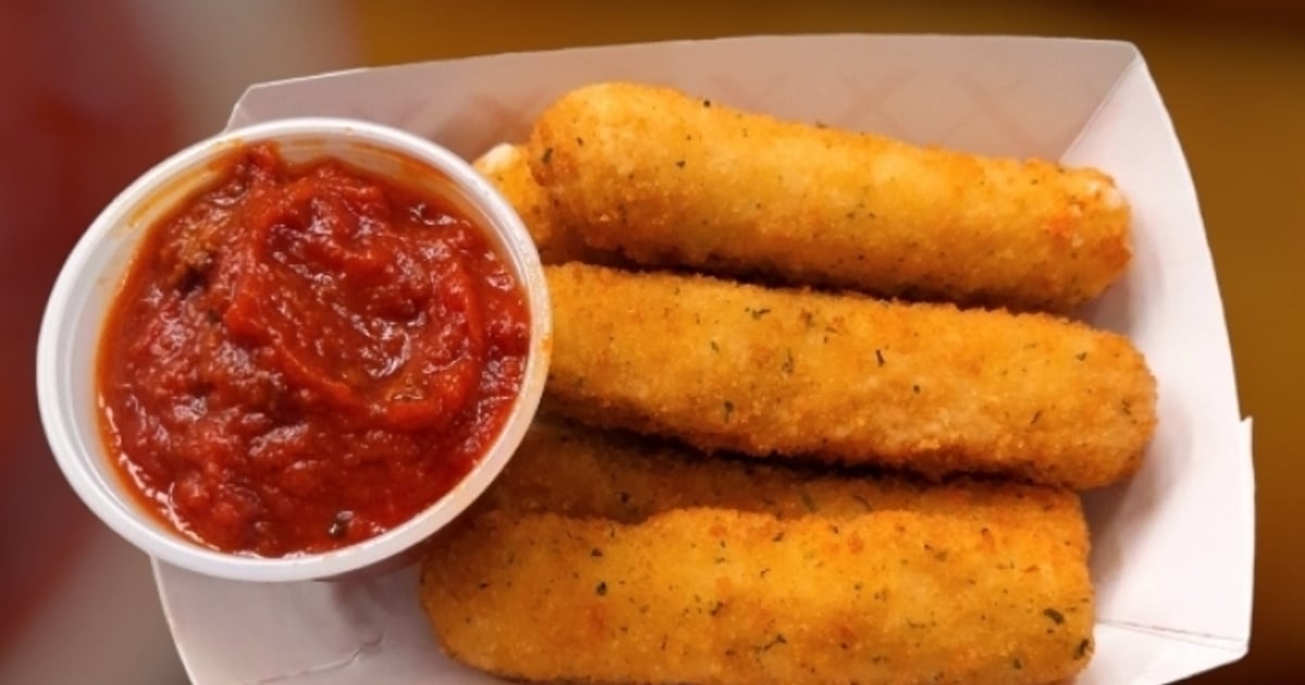 Mozzarella Sticks Menu The Little Sandwich Shop American