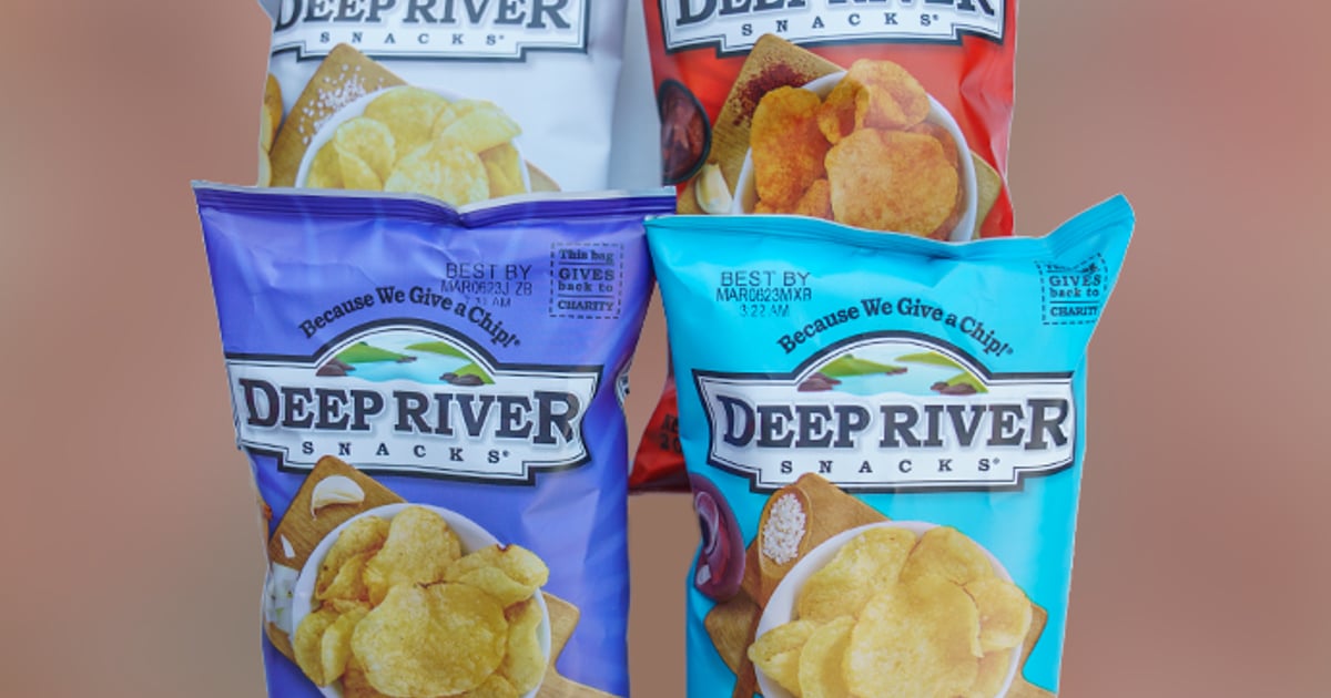 Big Bag Deep River Chips Menu The Little Sandwich Shop American