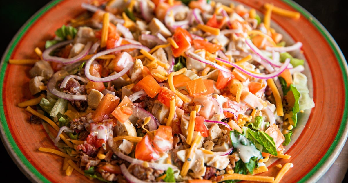 Rancher's Chop Salad Menu Charlie's Bar & Grill Sports Bar in