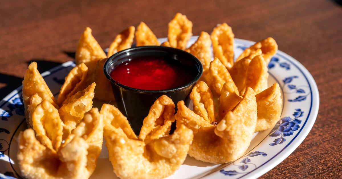 Crab Cream Cheese Wontons Dishes To Share Best Wings in Denver