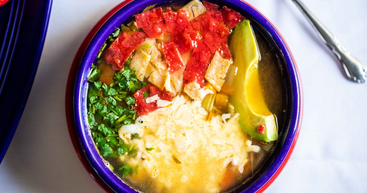 Tortilla Soup Tres Amigos Menu Tres Amigos Restaurant & Cantina