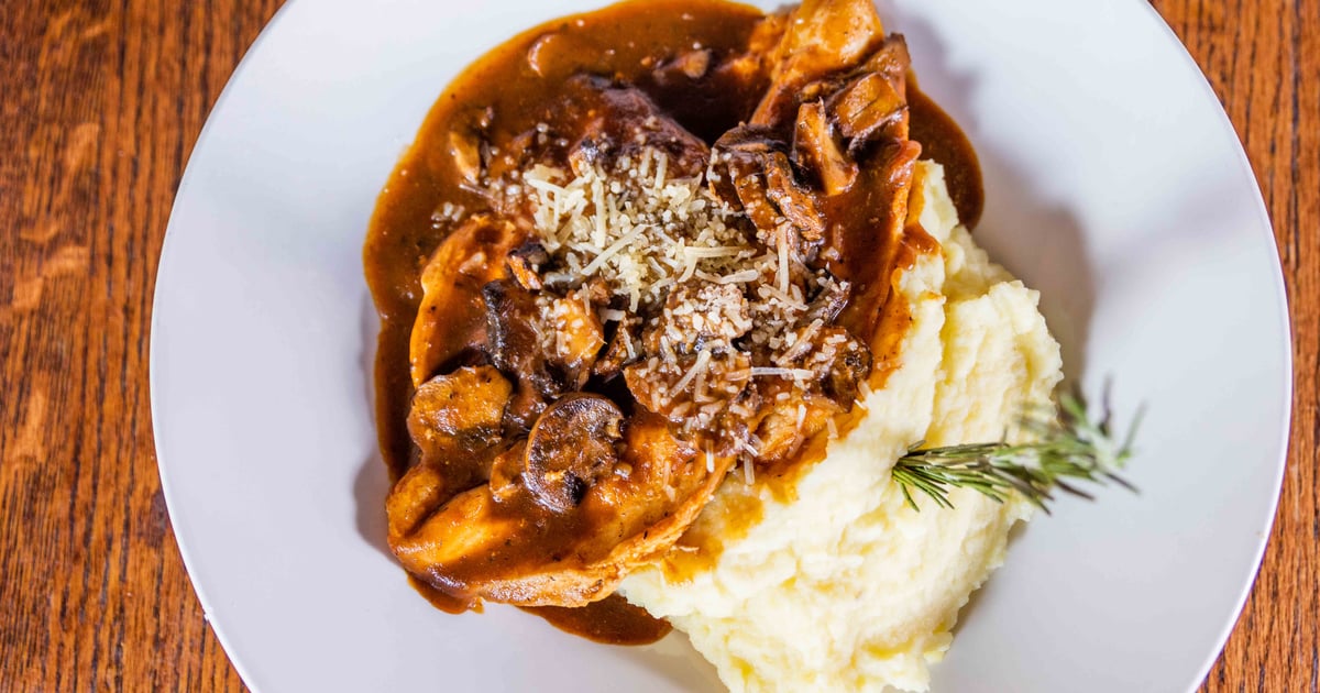 Chicken Marsala MENU The Metropolitan, American Diner & Bar
