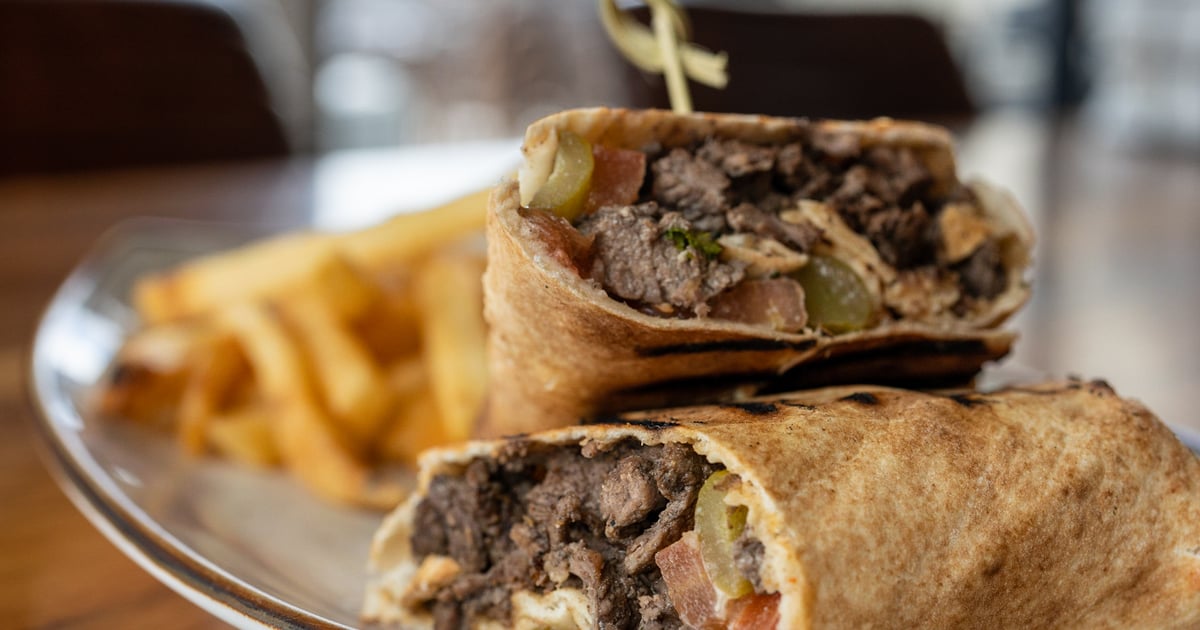 Beef Shawarma Wrap - DoorDash v2 - La Pasha Lounge & Grill