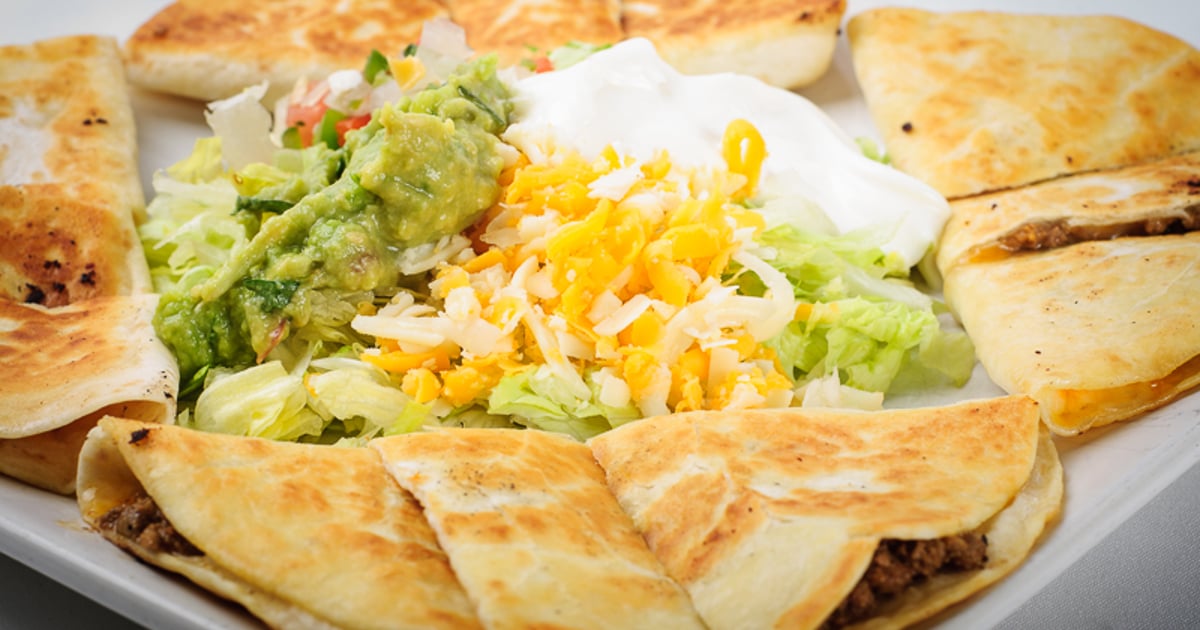Quesadilla Appetizer Lunch Menu Latinos Y Mas Mexican Restaurant