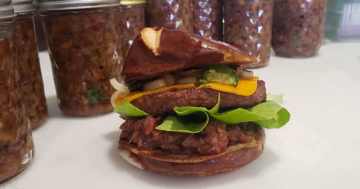 Fig Chutney Burger Takeout Menu Plant Ivy