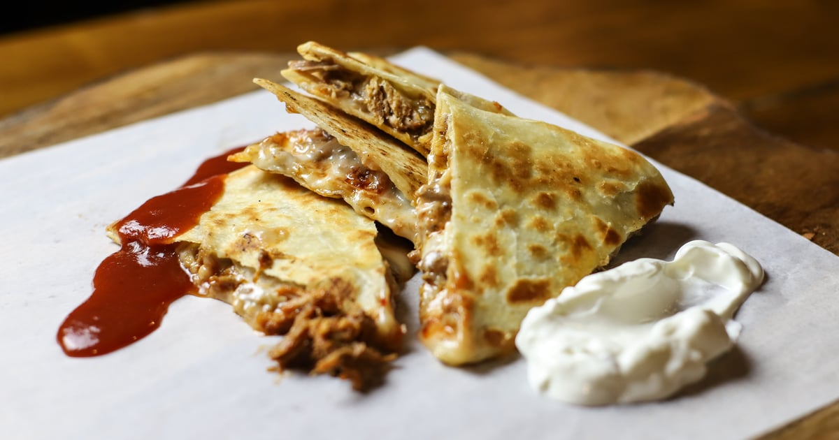 BBQ QUESADILLAS Menu The Backyard Grill Family Restaurant in