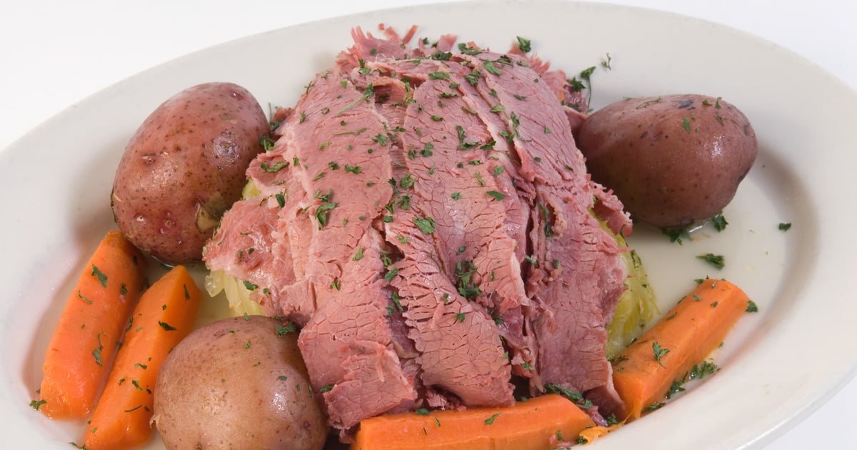 Corned Beef and Cabbage (pkg of 12) St. Patrick's Day Menu Max and Benny's