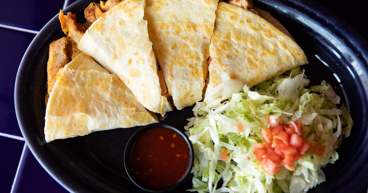 Grilled Quesadilla With Choice of Fajita Meat Main Menu Fernando's