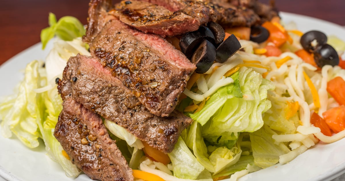 Steak Salad Main Menu Lighthouse Bar & Grill Bar & Grill in NE