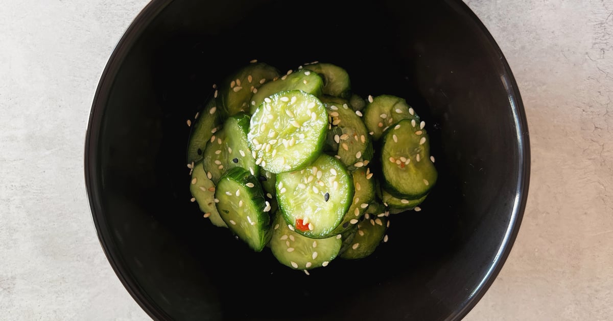 Easy Korean Pickled Cucumber Recipe 2023 AtOnce