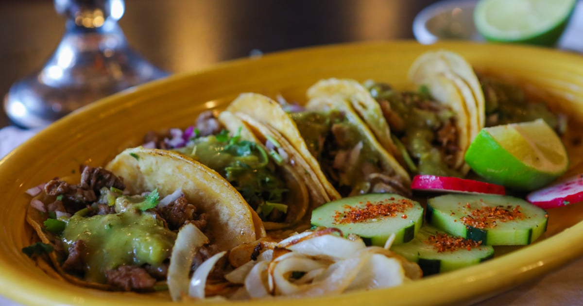 Steet Tacos Menu El Patron Mexican restaurant & Entertainment in Hemet