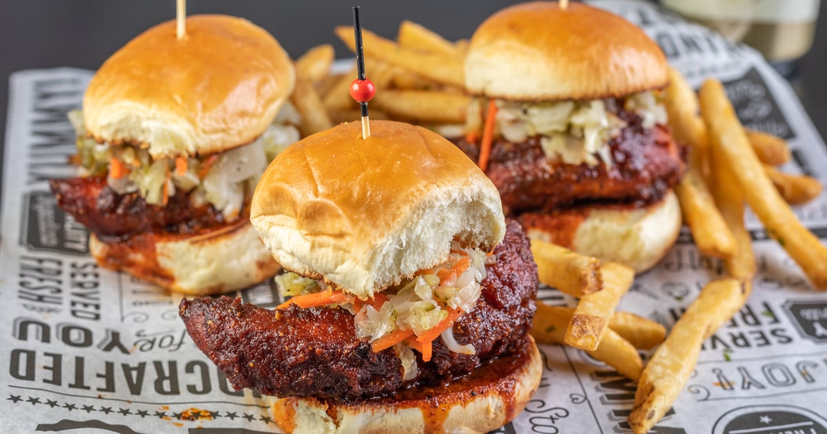 Nashville Hot Sliders Menu The Truck Stop MKE Food Trucks in