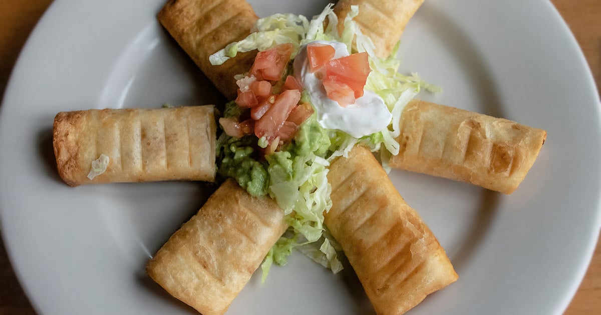 X. Taquitos Menu El Tejado Mexican Restaurant in Forsyth, GA