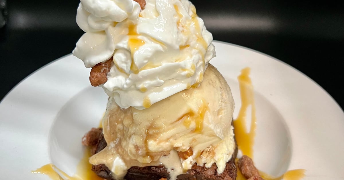 Bourbon Praline Brownie* Menu Scratch Kitchen by Ghostface Brewing