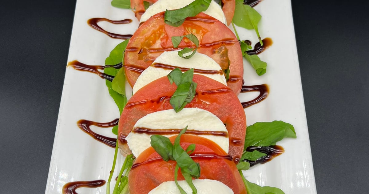 Caprese Salad Menu Scratch Kitchen by Ghostface Brewing Brewpub
