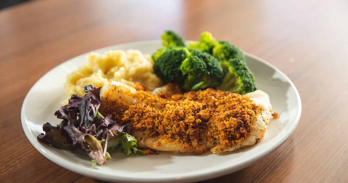 Baked Haddock New England Style Menu Barrett's Alehouse