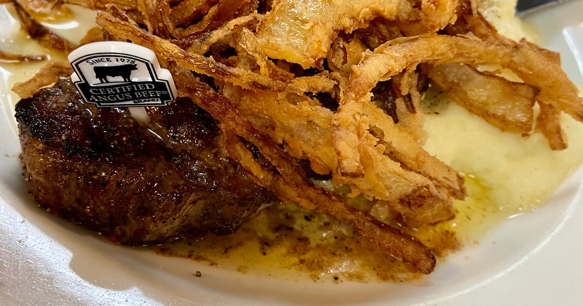 12 oz. Kansas City Strip Steak (Add cook temperature in special notes