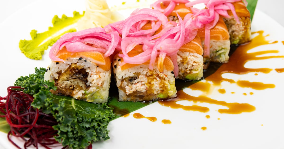 Angel's Kiss Roll (Soy) - Zen Japanese Grill & Sushi Bistro