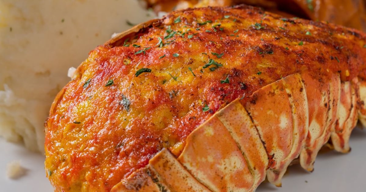 Lobster Tail Stuffed with Crabmeat Menu Lighthouse Fish Market Seafood Restaurant in NY