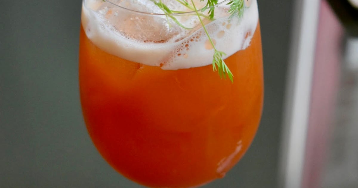 Carrot Ginger Cake Beverage Menu Cork Wine and Tapas Tapas