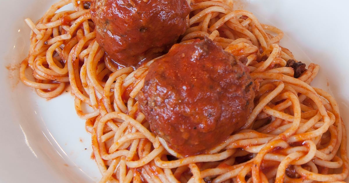 Spaghetti & Meatballs Entrees Giuliano's Italian Restaurant in